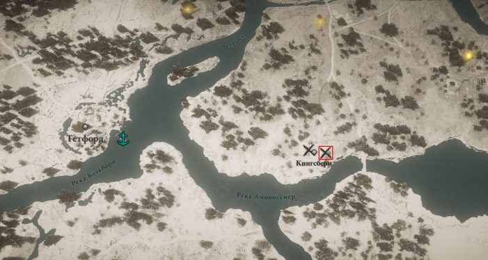 Местонахождение маски Магистра на карте мира Assassin’s Creed: Valhalla