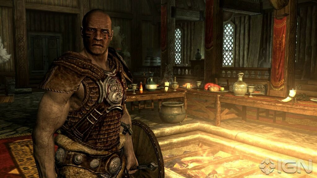 Скриншот игры "The Elder Scrolls 5: Skyrim"
