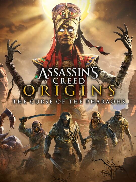 Обложка дополнения Assassin's Creed Origins: The Curse of the Pharaohs