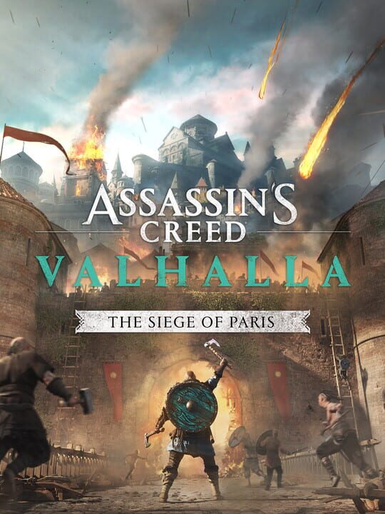 Обложка дополнения Assassin's Creed Valhalla: The Siege of Paris