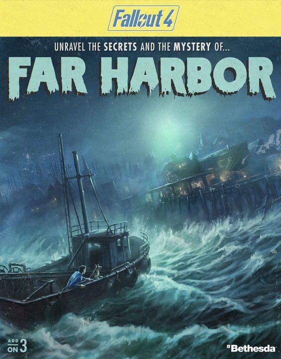 Обложка DLC Fallout 4: Far Harbor