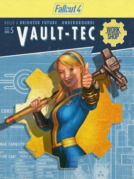 Обложка DLC Fallout 4: Vault-Tec Workshop