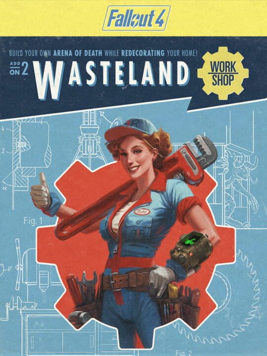 Обложка DLC Fallout 4: Wasteland Workshop