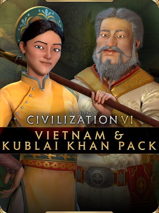 Обложка DLC Sid Meier's Civilization VI: Vietnam & Kublai Khan Pack