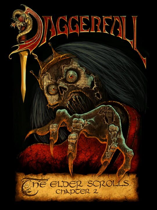 Обложка игры The Elder Scrolls II: Daggerfall