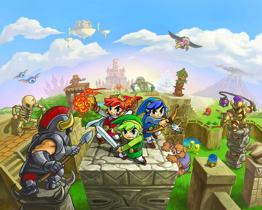 Арт The Legend of Zelda: Tri Force Heroes