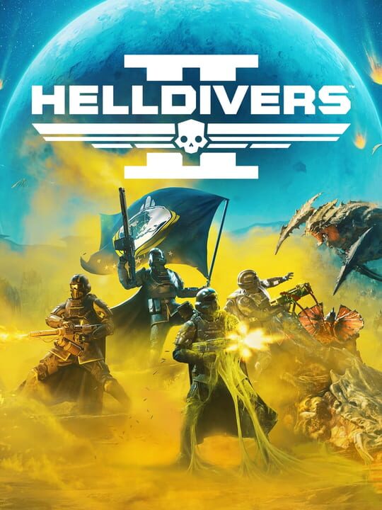 Обложка игры Helldivers 2