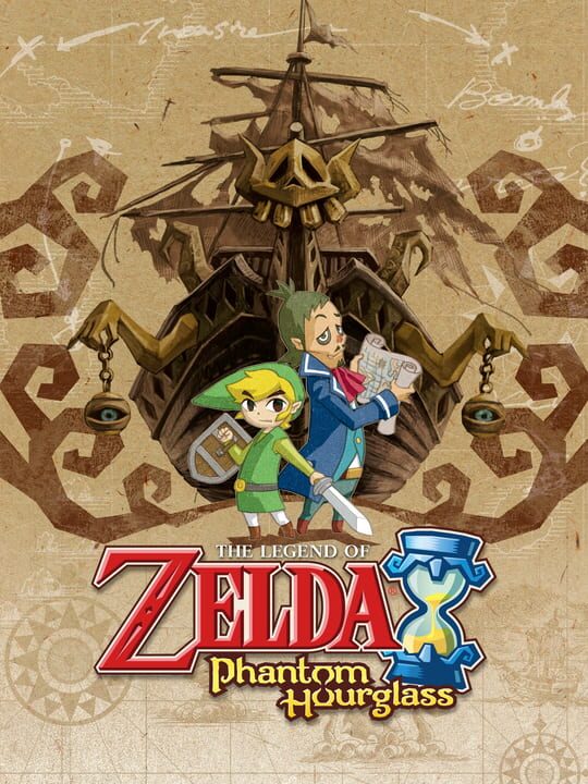 Обложка игры The Legend of Zelda: Phantom Hourglass