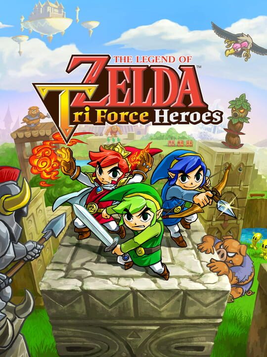 Обложка игры The Legend of Zelda: Tri Force Heroes