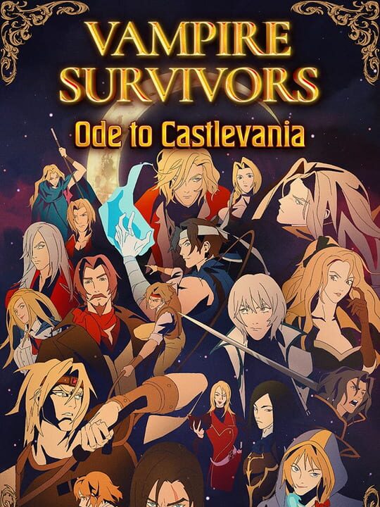 Обложка DLC Vampire Survivors: Ode to Castlevania