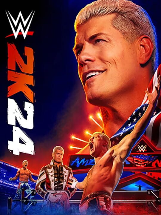 Обложка игры WWE 2K24