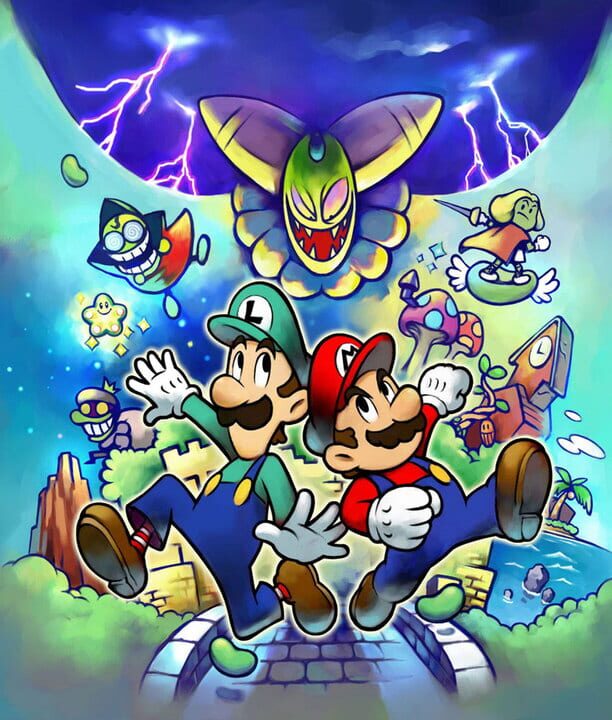 Арт Mario & Luigi: Superstar Saga