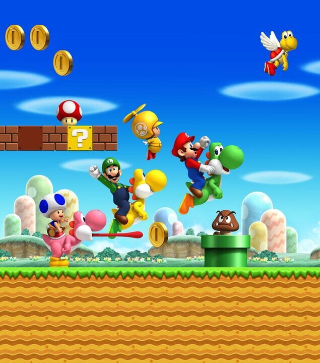 Арт New Super Mario Bros. Wii