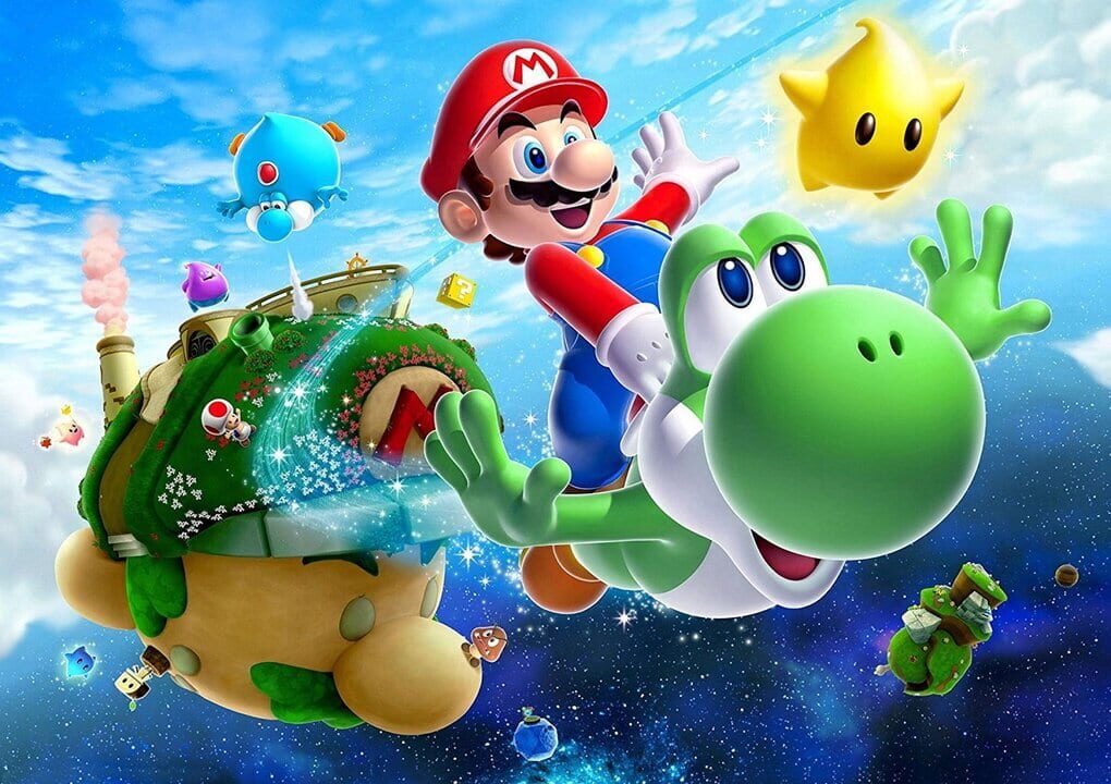 Арт Super Mario Galaxy 2