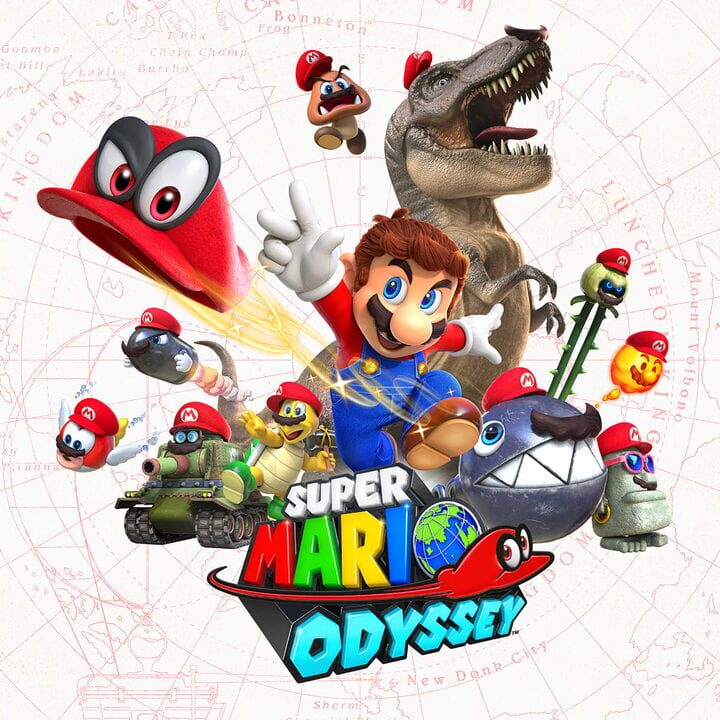 Арт Super Mario Odyssey