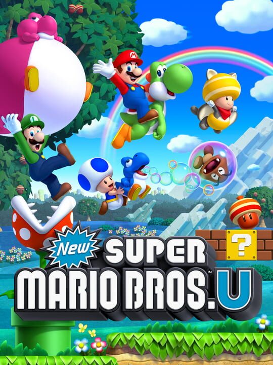 Обложка игры New Super Mario Bros. U