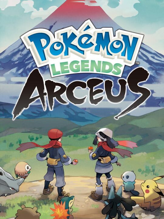 Обложка игры Pokémon Legends: Arceus