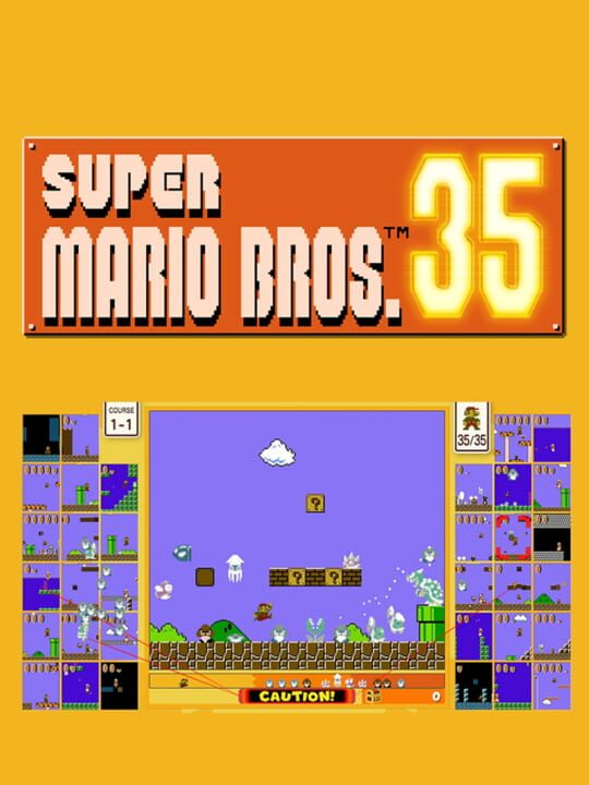 Обложка игры Super Mario Bros. 35