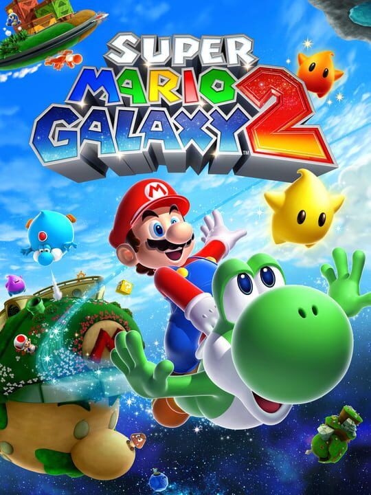 Обложка игры Super Mario Galaxy 2