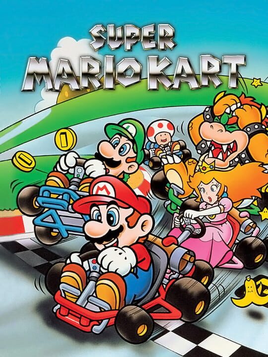 Обложка игры Super Mario Kart