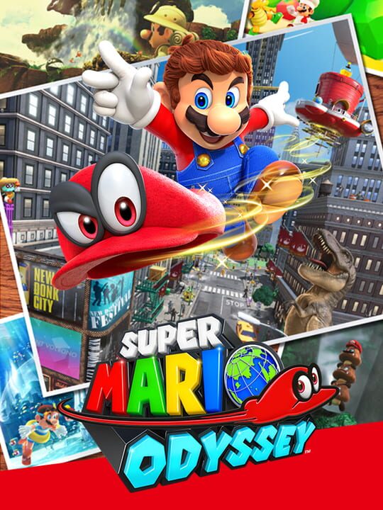 Обложка игры Super Mario Odyssey