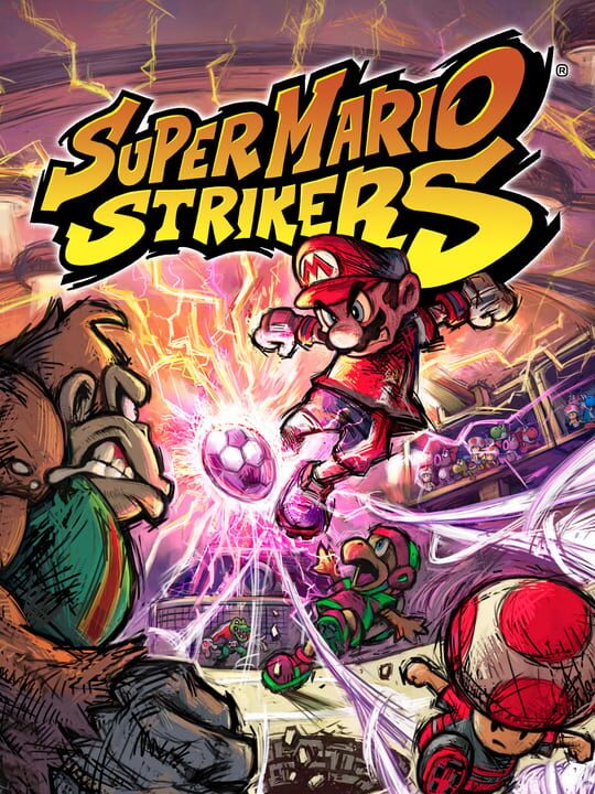 Обложка игры Super Mario Strikers