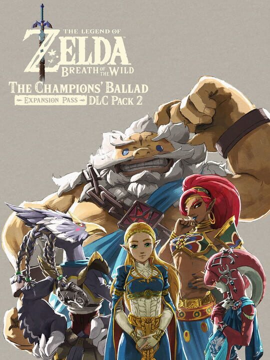 Обложка DLC The Legend of Zelda: Breath of the Wild - The Champions' Ballad