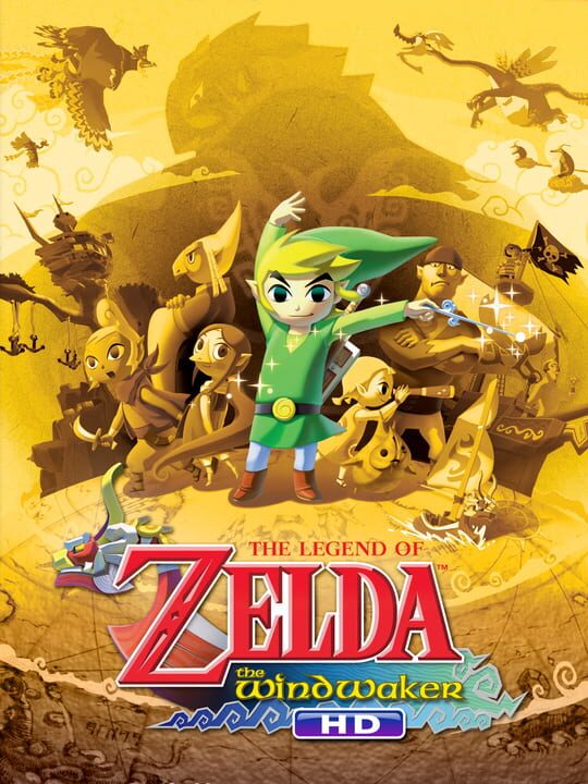 Обложка ремастера The Legend of Zelda: The Wind Waker HD