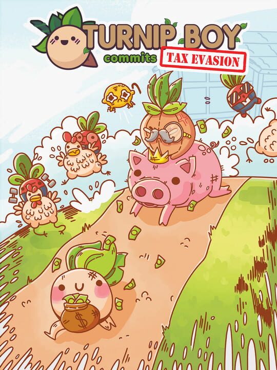 Обложка игры Turnip Boy Commits Tax Evasion