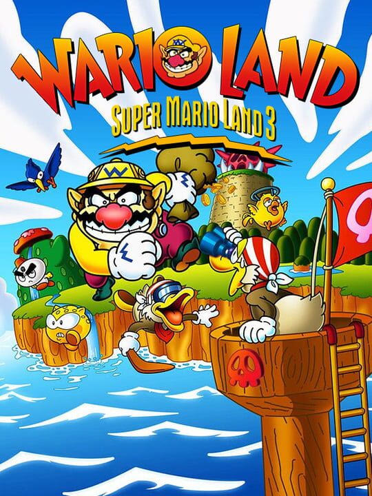 Обложка игры Wario Land: Super Mario Land 3