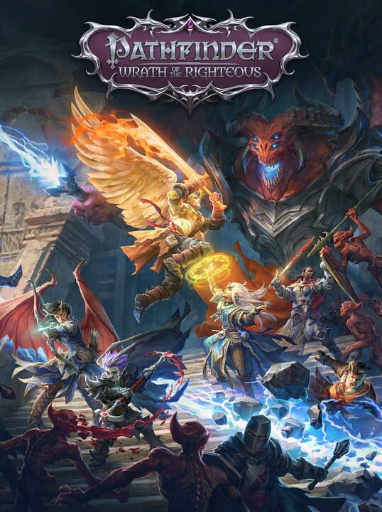 Обложка игры Pathfinder: Wrath of the Righteous