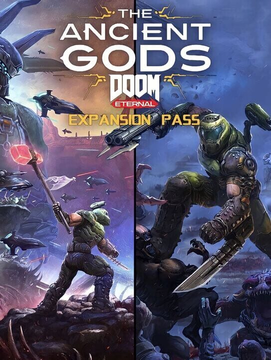 Обложка дополнения Doom Eternal: The Ancient Gods - Expansion Pass