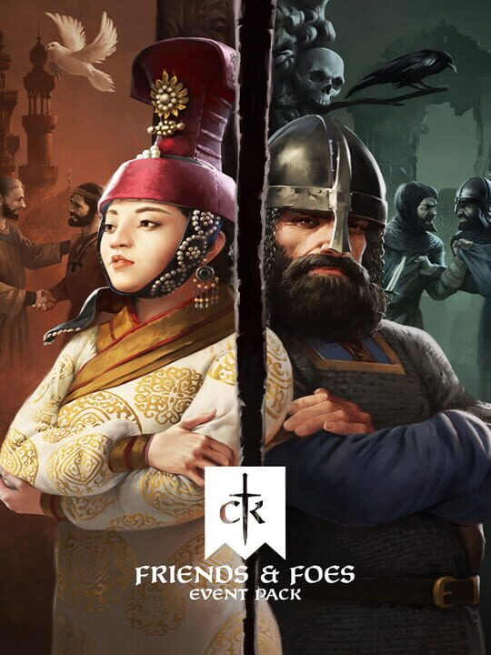 Обложка DLC Crusader Kings III: Friends & Foes