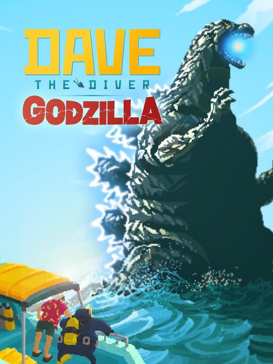 Обложка Dave the Diver: Godzilla