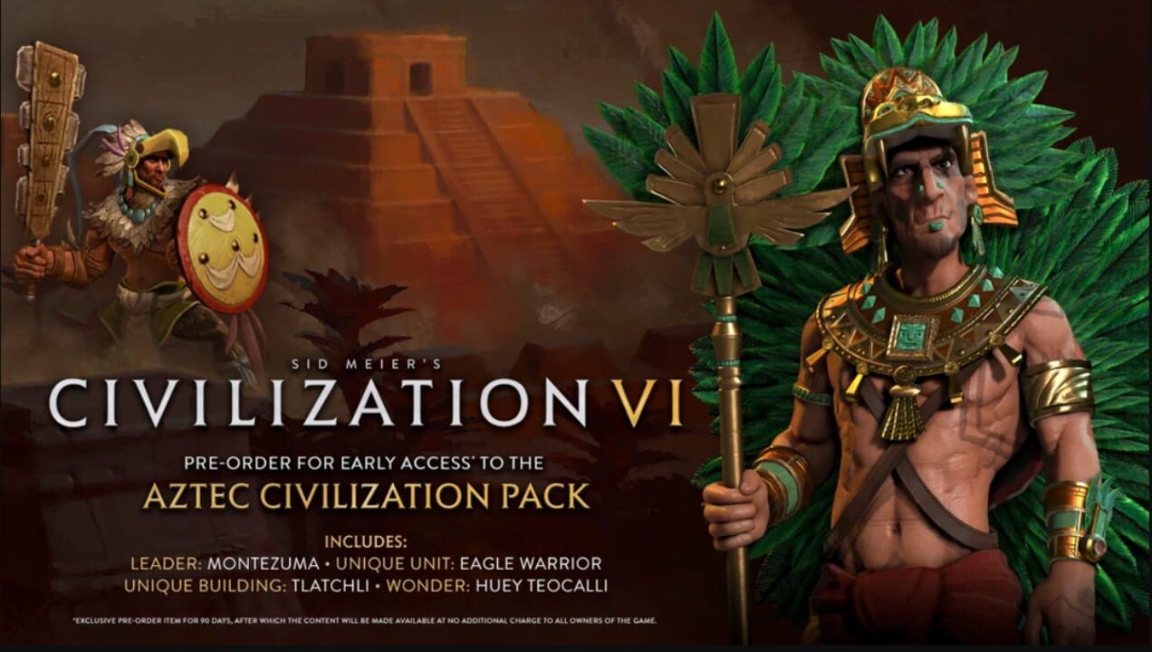 Обложка DLC Sid Meier's Civilization VI: Aztec Civilization Pack