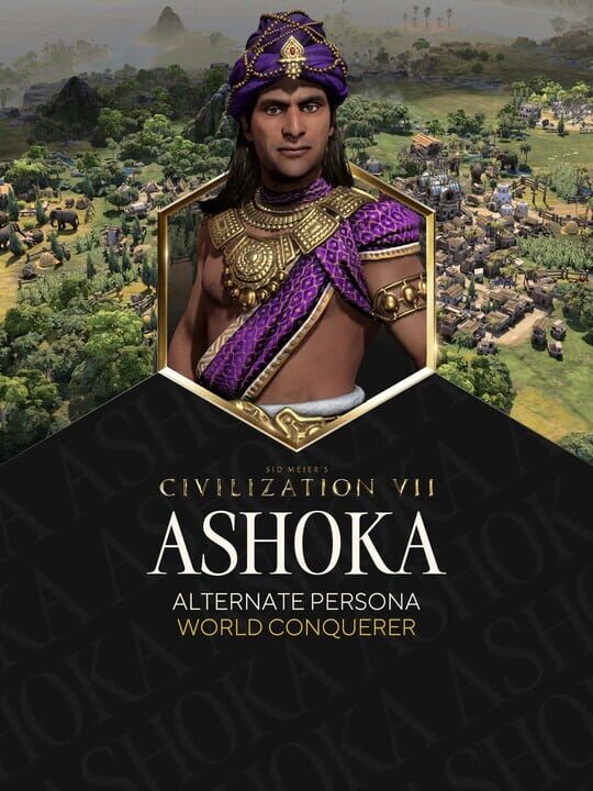 Обложка DLC Sid Meier's Civilization VII: Ashoka (World Conqueror) Persona