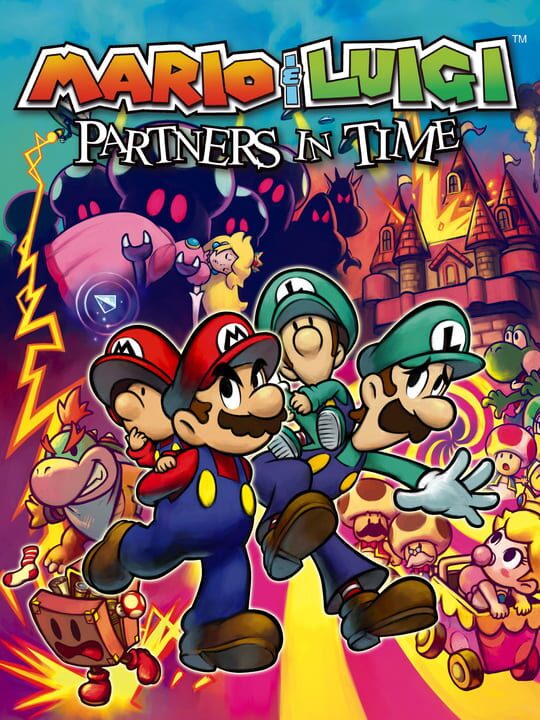 Обложка Mario & Luigi: Partners in Time