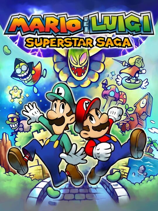 Обложка Mario & Luigi: Superstar Saga