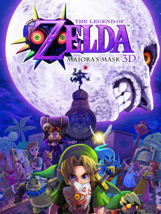 Обложка The Legend of Zelda: Majoras Mask 3D