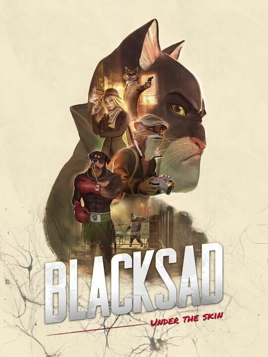 Обложка Blacksad: Under the Skin